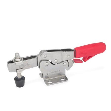 J.W. WINCO GN820.3-130-MLC-NI Horizontal Toggle Clamp 820.3-130-MLC-NI